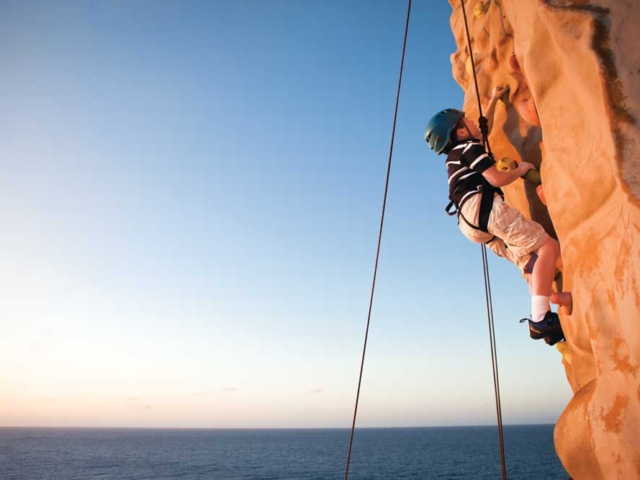 Norwegian Cruise Line - Rock Wall