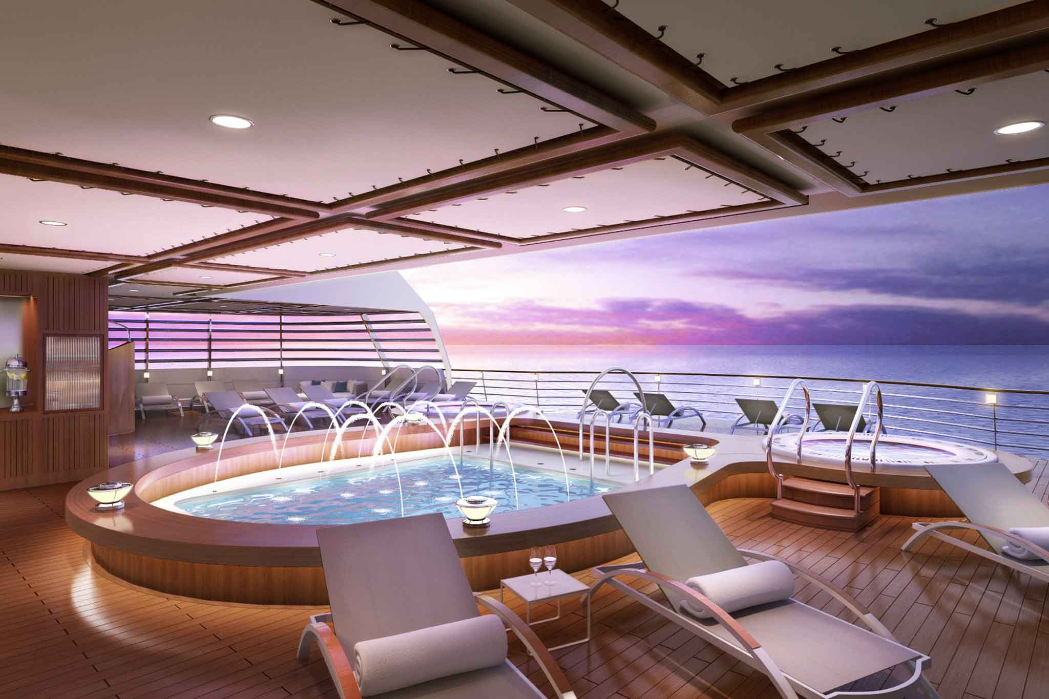 Aft Deck - Seabourn Cruise Line