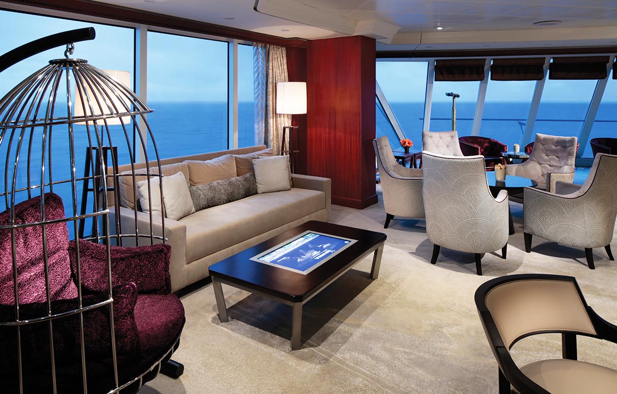Living Room on Azamara Club Cruises