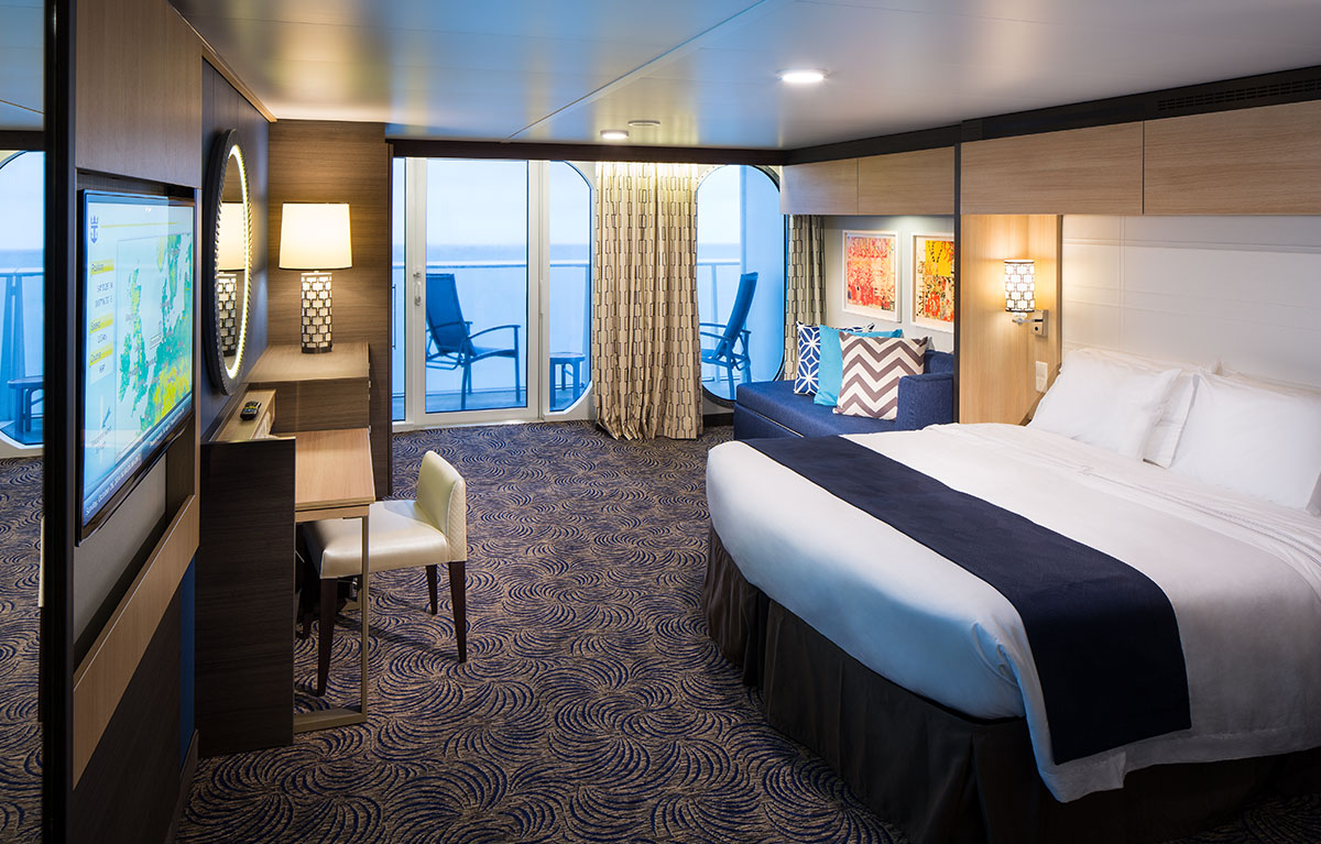 Balcony Stateroom on Royal Caribbean