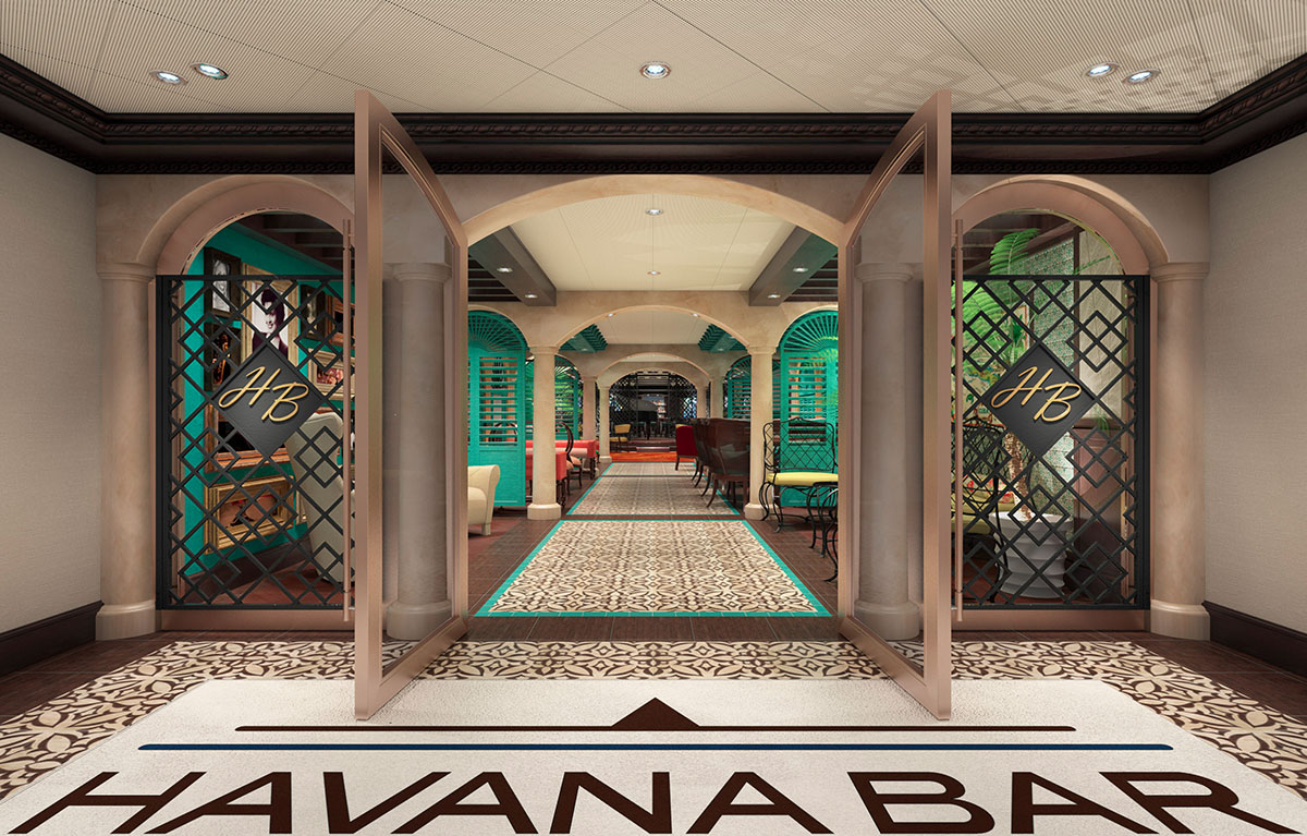 Havana Bar on Carnival Horizon