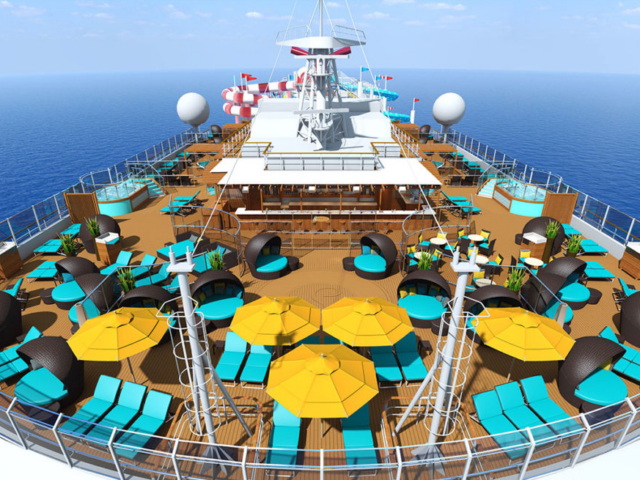 Serenity Deck on Carnival Horizon