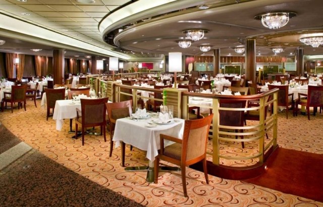 Dining on Crystal Cruises