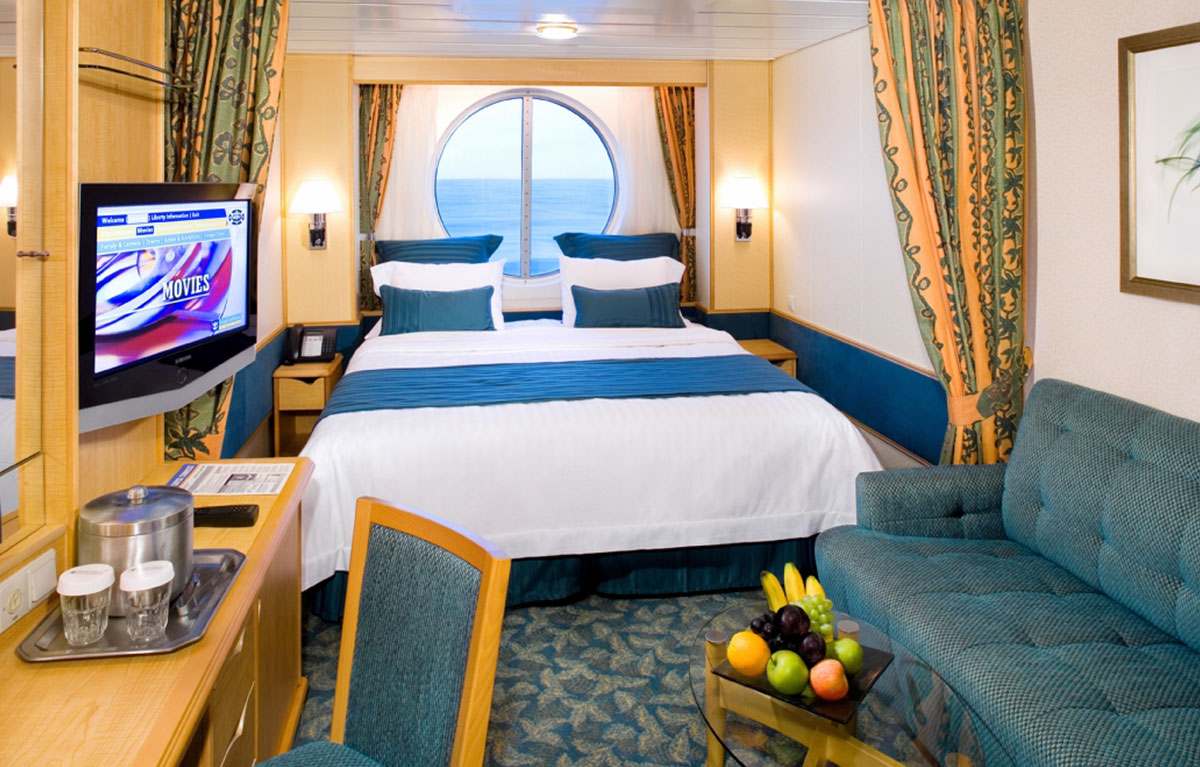 Ocean View Stateroom on Royal Caribbean