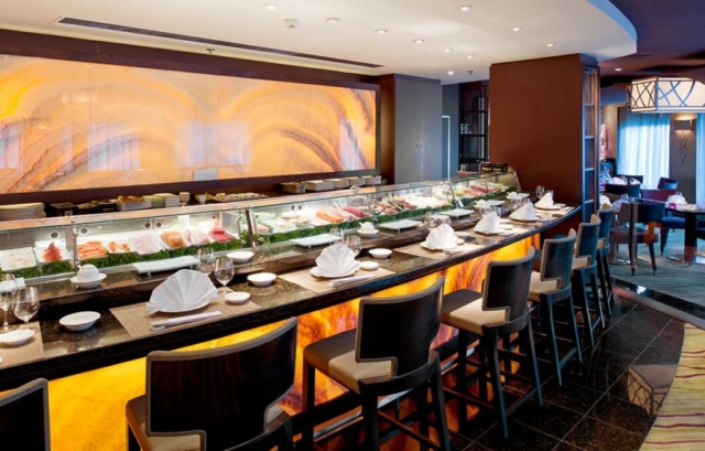 Sushi Bar on Crystal Cruises