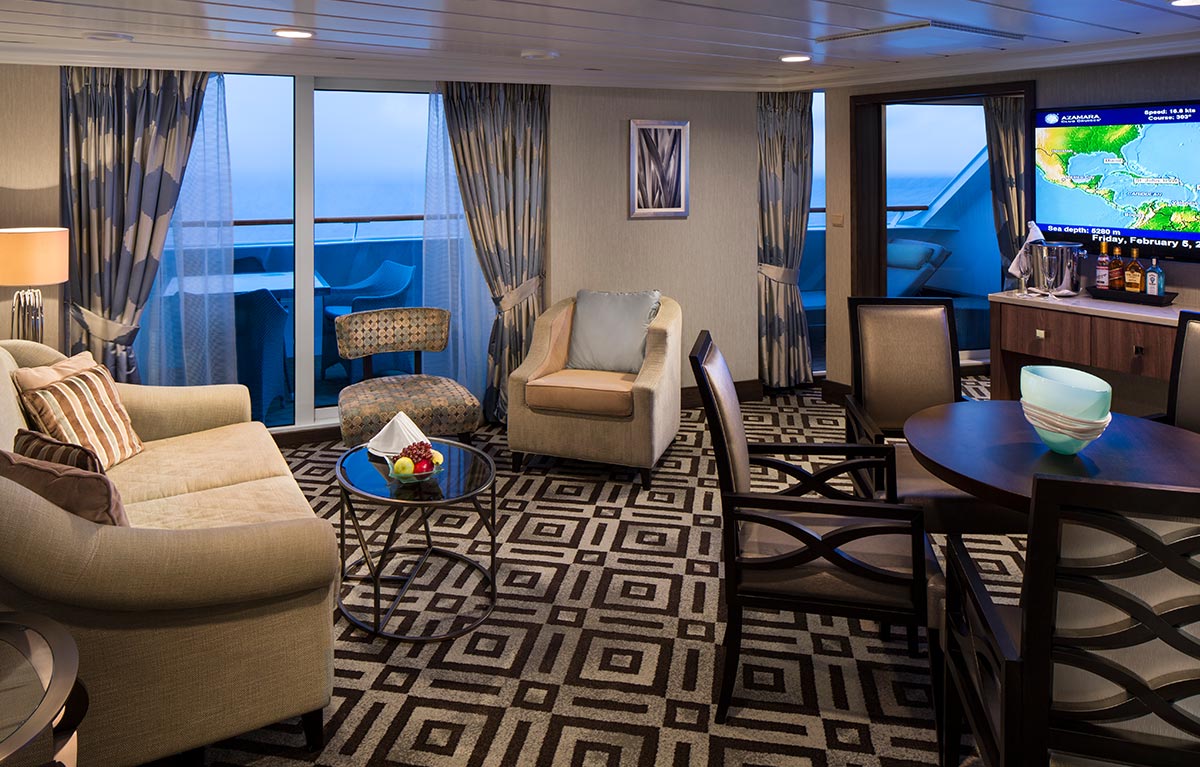 Suite on Azamara Club Cruises