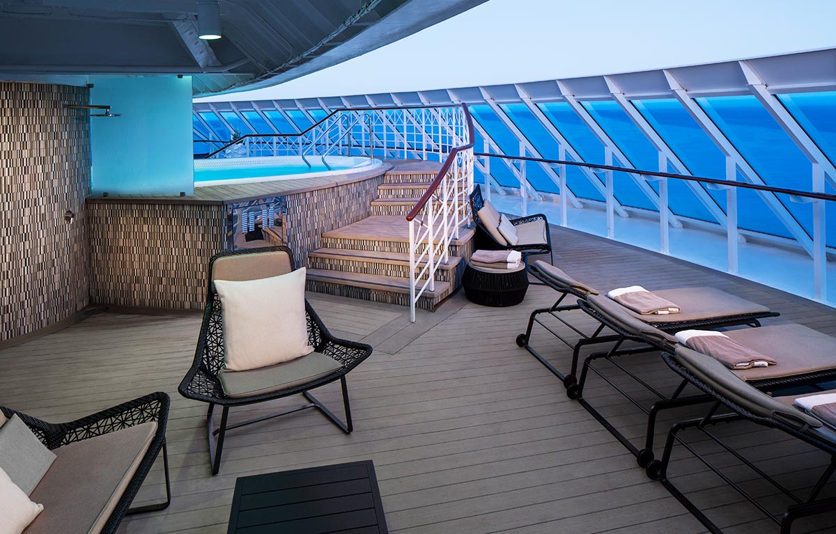 Thalassotherapy Pool on Azamara Club Cruises