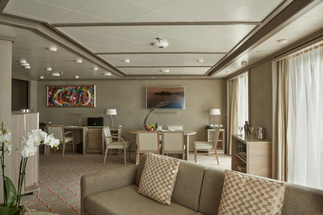 Grand Suite on Silversea