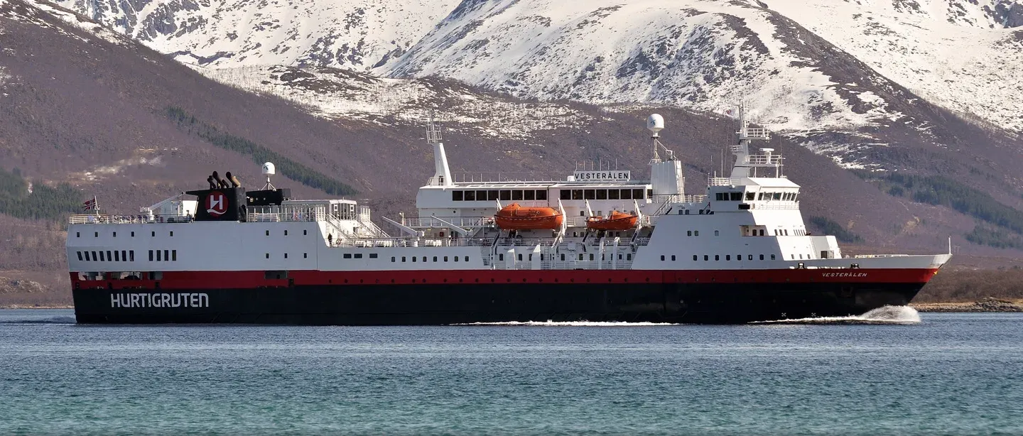 MS Vesterålen ship by Hurtigruten