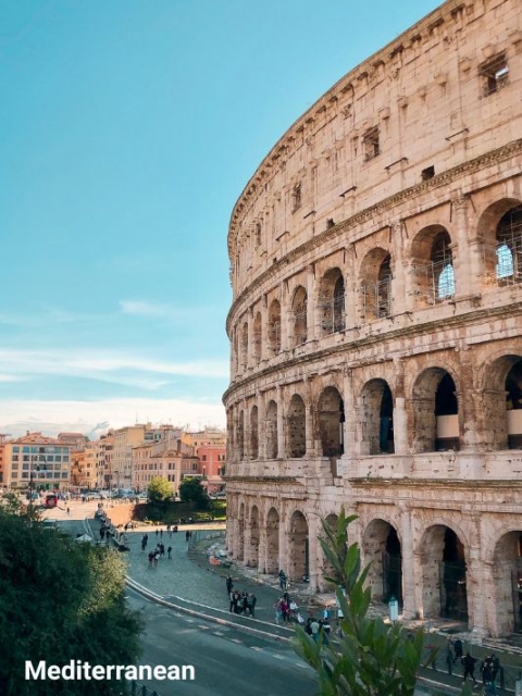 Mediterranean cruise itineraries