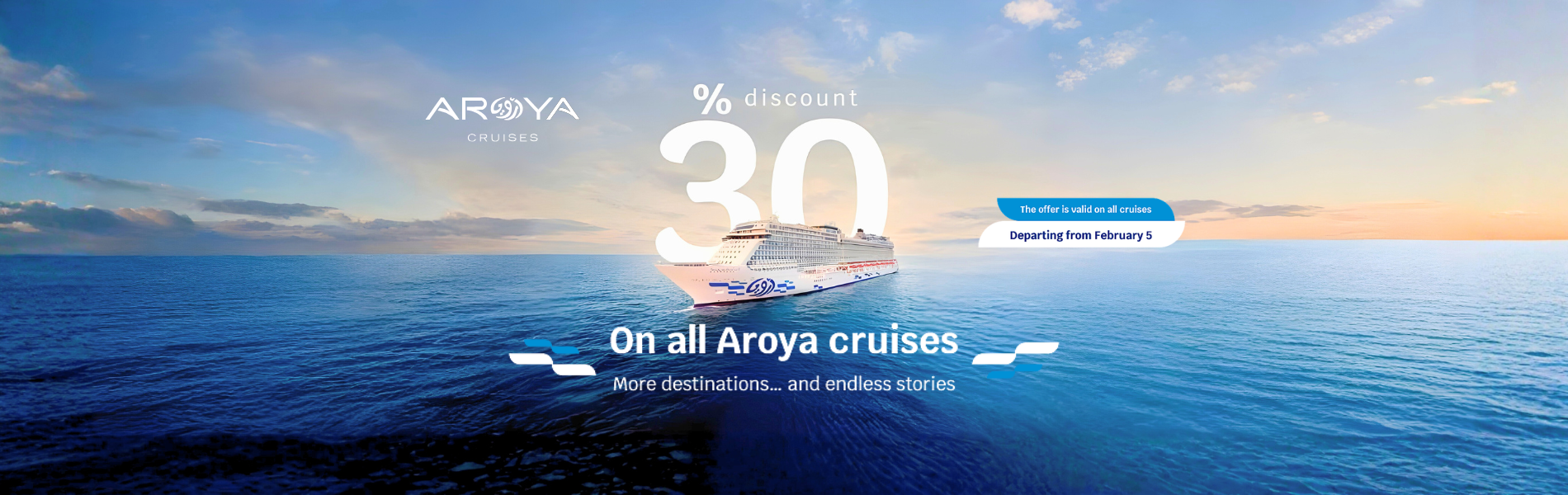 Enjoy up to SAR 5000 off the second guest in Aroya Cruise