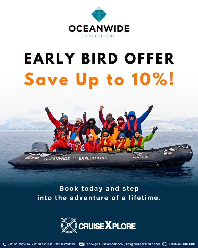 2026 Polar Early Bird Save 10% on Once-in-a-Lifetime trips by OceanWide Expeditions