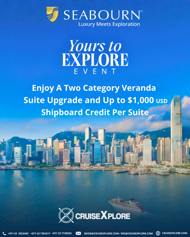 Don't Wait Unlock Your $1,000 Shipboard Credit + Suite Upgrade