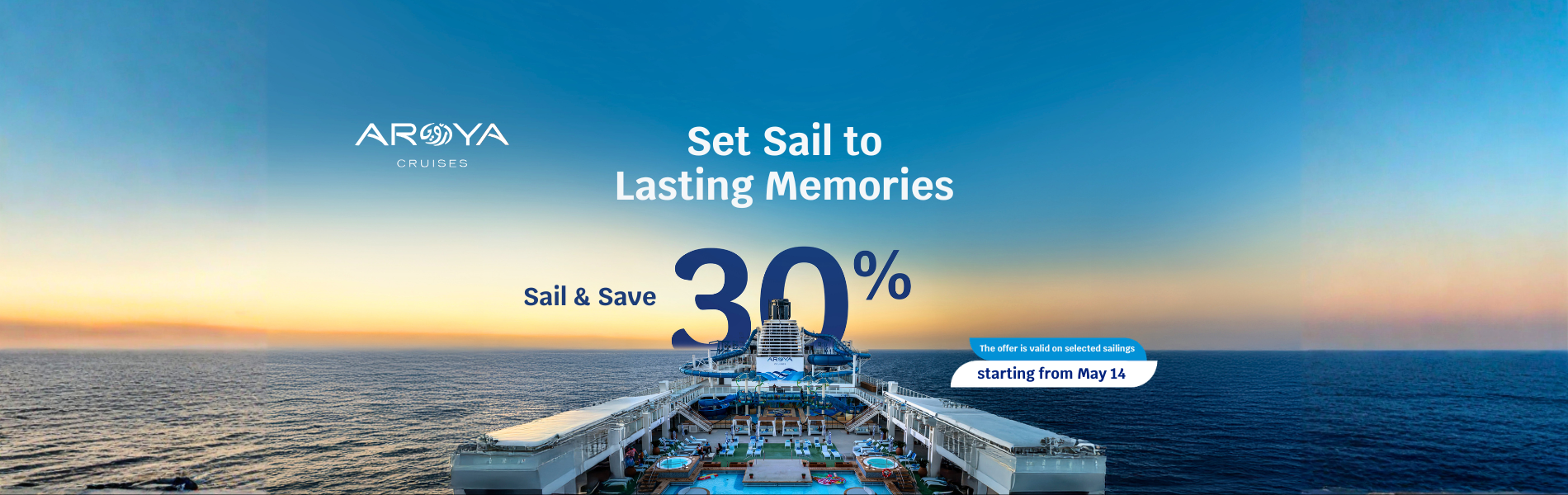 Enjoy up to SAR 5000 off the second guest in Aroya Cruise