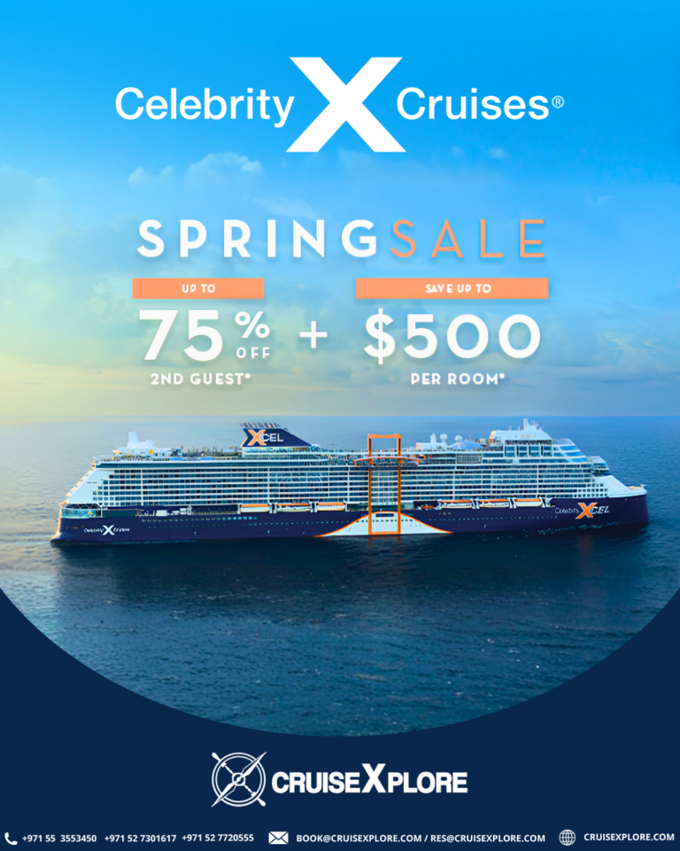 Luxury Cruise Deals Save 75% on Your Next Spring Voyage on Celebrity Cruises