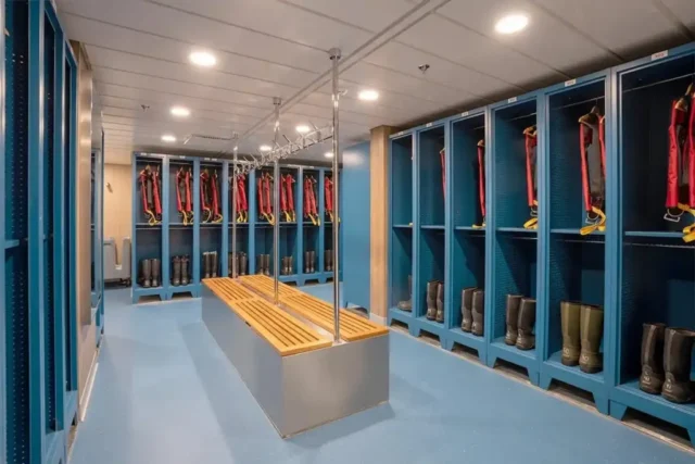 Polar Latitudes Expeditions mudroom
