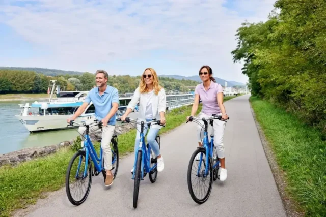 cycling in VIVA Cruises