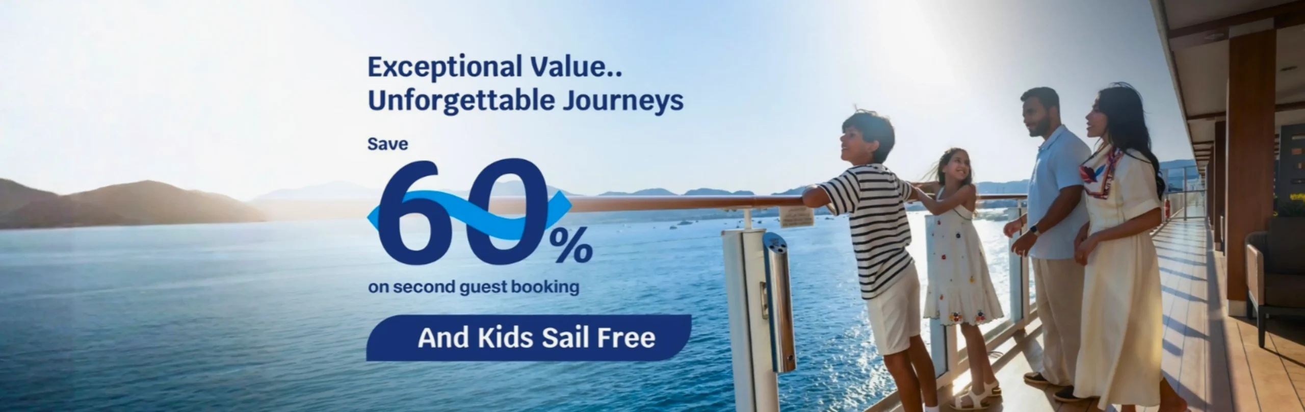 Save up to 60% on select voyages on Aroya Cruises with CruiseXplore